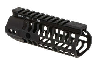 The Odin Works 5.5 inch free float AR15 handguard is black anodized